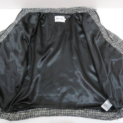 MAGIC STICK Lux Detroit Tweed Jacket Black Size L