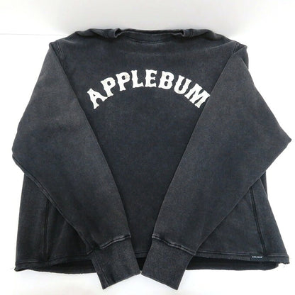APPLEBUM "Old Baseball" Arch Logo Crewneck Black Size L