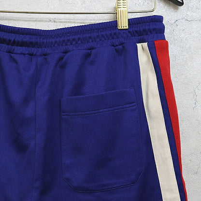 GUCCI Tiger Jersey Shorts Blue Size S