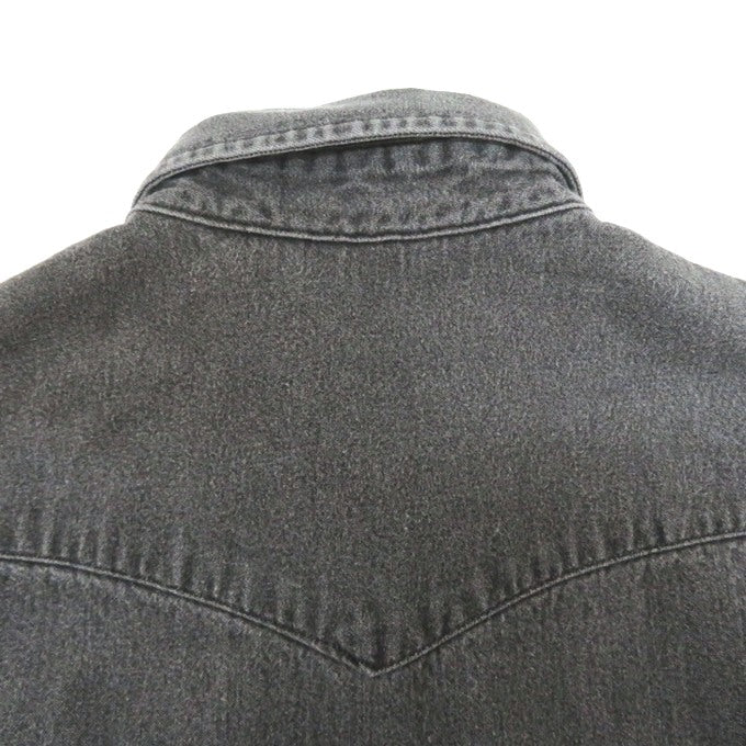 Carhartt Denim Western Shirt Black Size XL