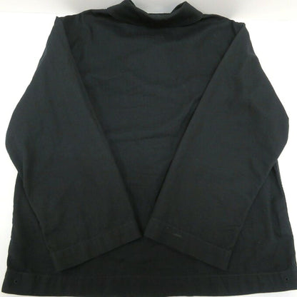 FULLCOUNT USN Shawl Collar Black Denim Jacket Size 40