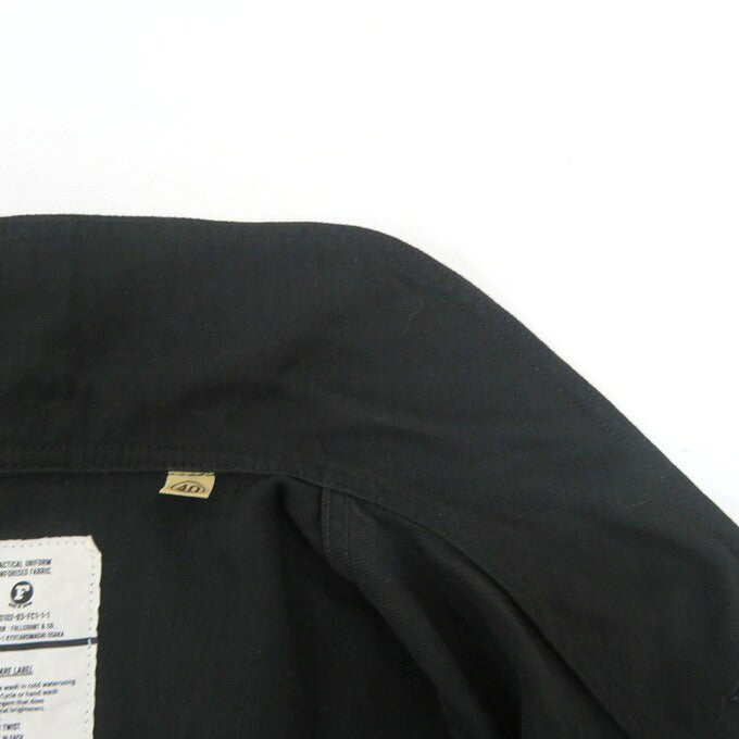FULLCOUNT USN Shawl Collar Black Denim Jacket Size 40