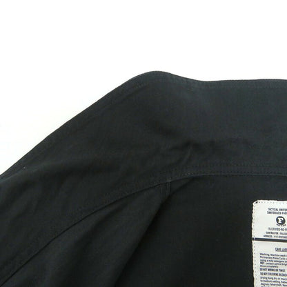 FULLCOUNT USN Shawl Collar Black Denim Jacket Size 40