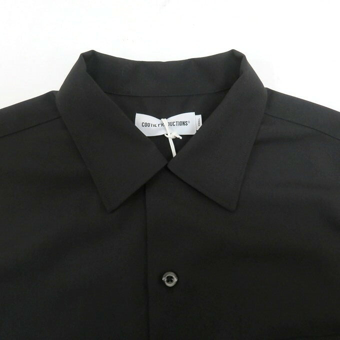 COOTIE PRODUCTIONS 26SS T/W S/S Scout Shirt Black Size S