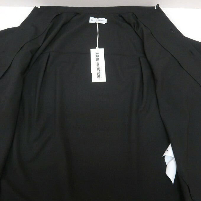 COOTIE PRODUCTIONS 26SS T/W S/S Scout Shirt Black Size S