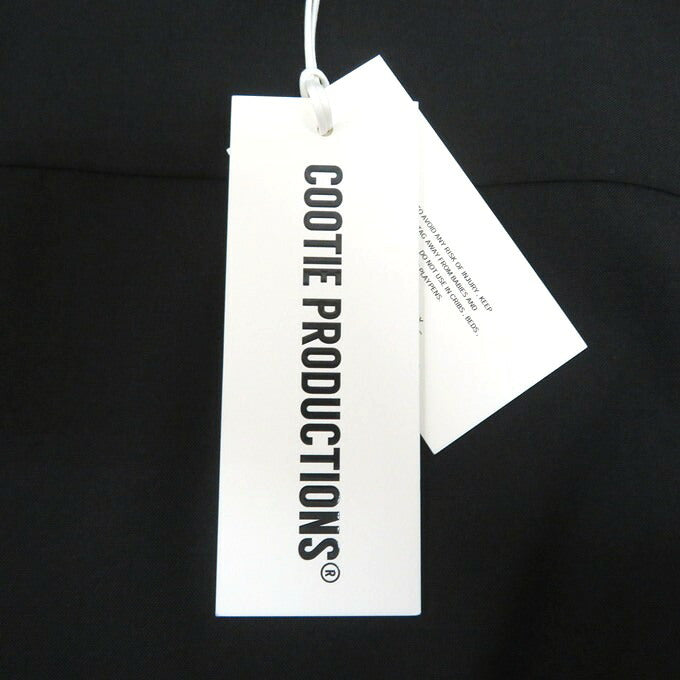 COOTIE PRODUCTIONS 26SS T/W S/S Scout Shirt Black Size S