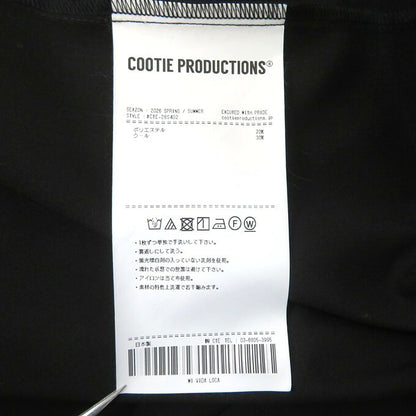 COOTIE PRODUCTIONS 26SS T/W S/S Scout Shirt Black Size S
