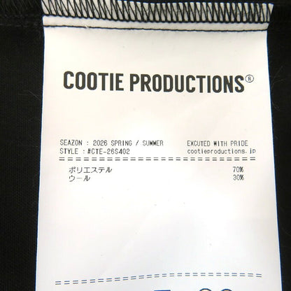 COOTIE PRODUCTIONS 26SS T/W S/S Scout Shirt Black Size S