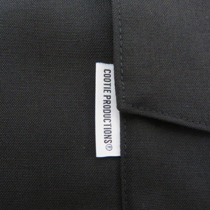 COOTIE PRODUCTIONS 26SS T/W S/S Scout Shirt Black Size S