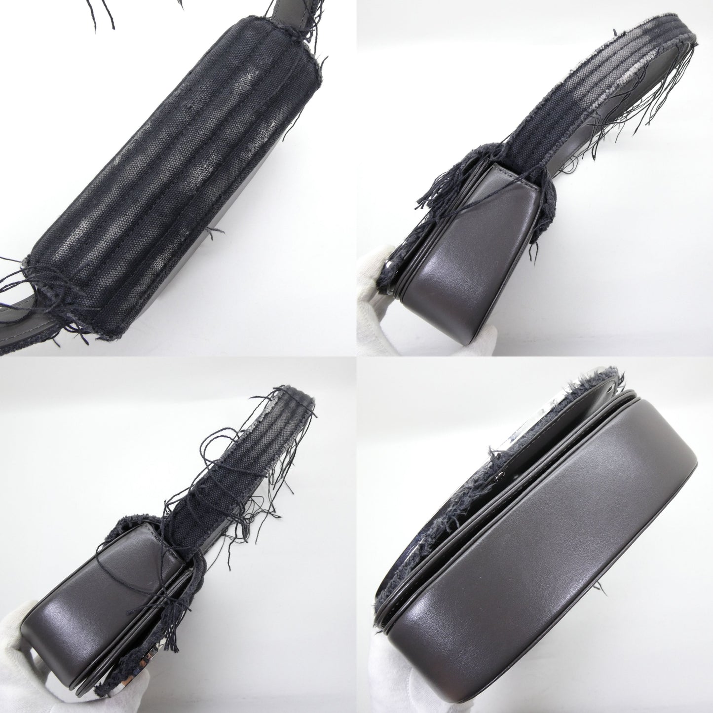 DIESEL 1DR-Iconic Distressed Leather Bag Black Size ONE SIZE