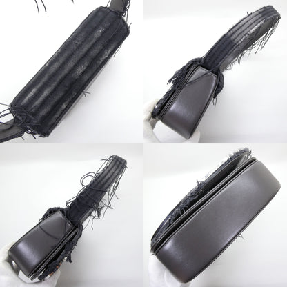 DIESEL 1DR-Iconic Distressed Leather Bag Black Size ONE SIZE