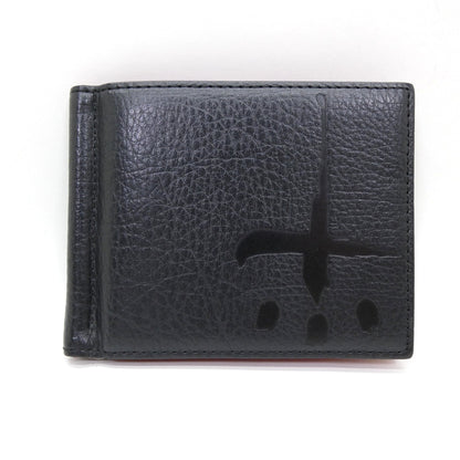 CVTVLIST Bifold Money Clip Wallet Black Red Size ONE SIZE