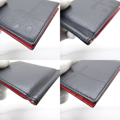 CVTVLIST Bifold Money Clip Wallet Black Red Size ONE SIZE