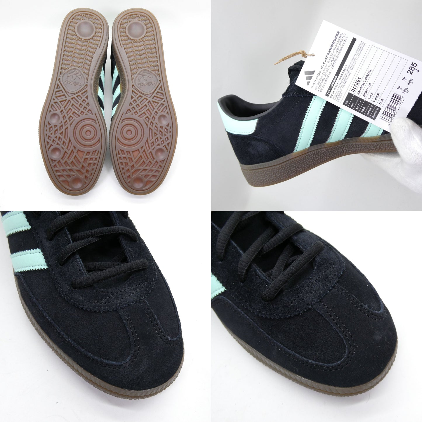 adidas Handball Spezial Clear Mint Black Sneakers