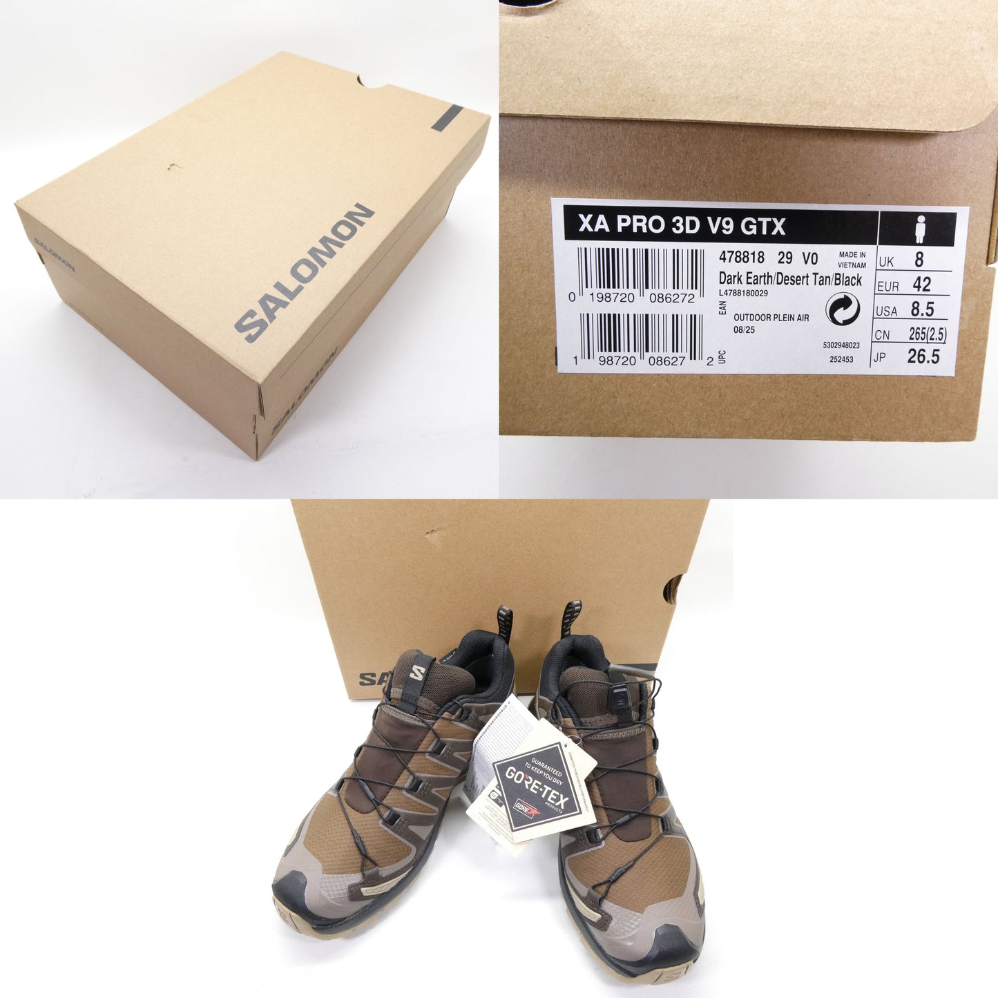 SALOMON XA PRO 3D V9 GTX Trail Sneakers Multi