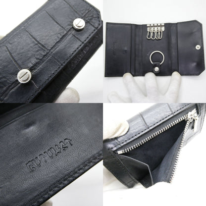 CATALIST Pit-Tanned Leather 4-Hook Case Black Size ONE SIZE