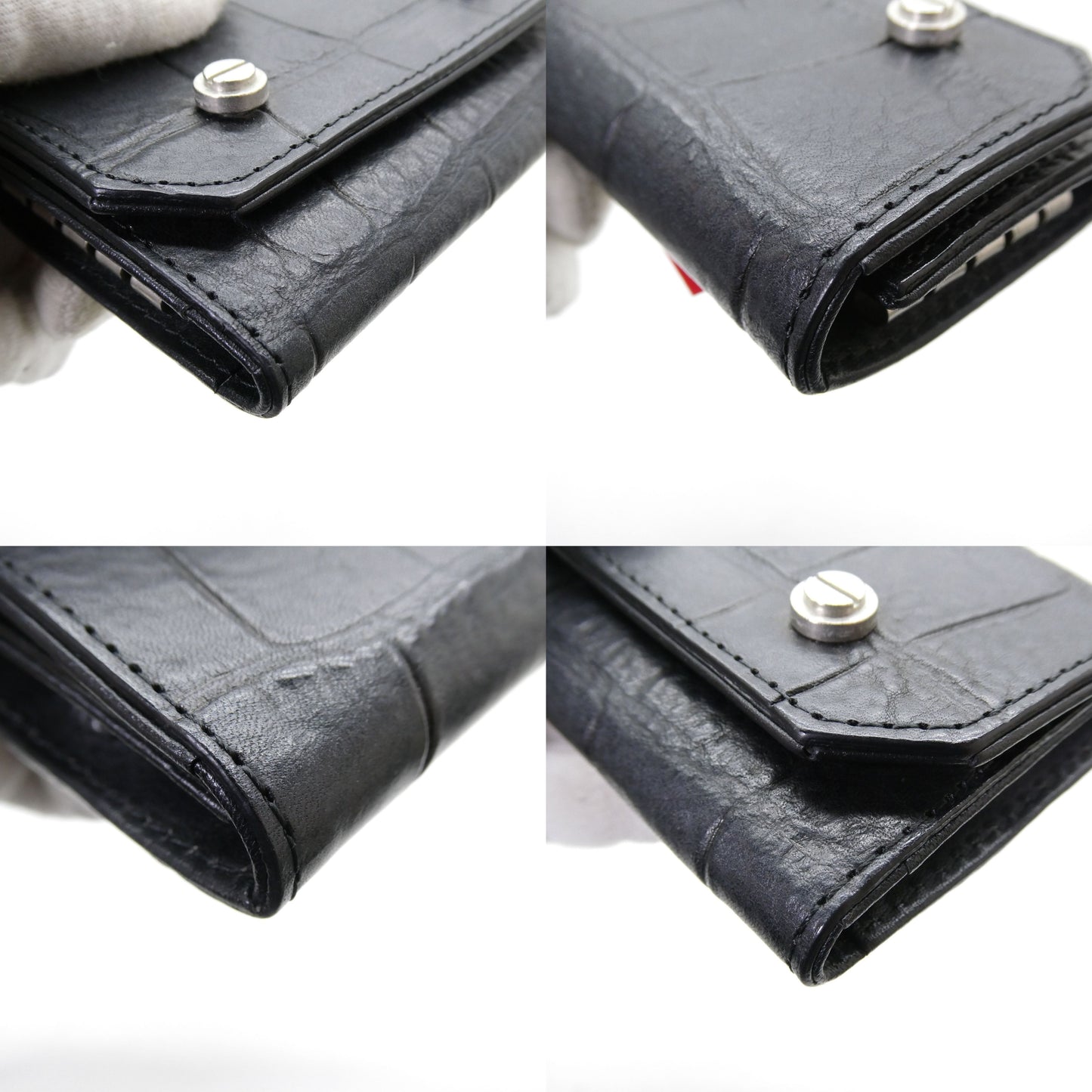 CATALIST Pit-Tanned Leather 4-Hook Case Black Size ONE SIZE