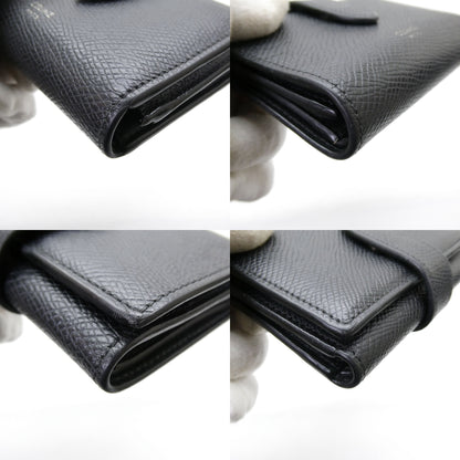 CELINE Grained Calfskin Fine Tri-fold Wallet Size ONE SIZE