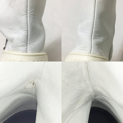 grounds MOOPIE Side Zip Boots White Size 27cm