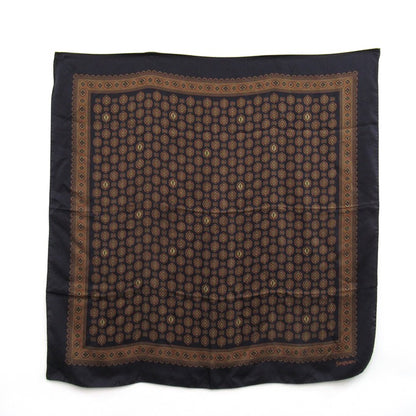 SAINT LAURENT Medallion Silk Twill Scarf Size ONE SIZE
