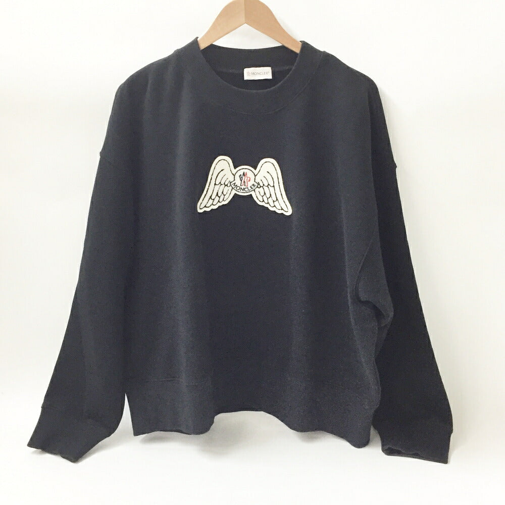 MONCLER GENIUS PALM ANGELS Crewneck Sweatshirt Black Size S