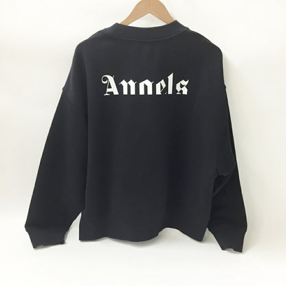 MONCLER GENIUS PALM ANGELS Crewneck Sweatshirt Black Size S