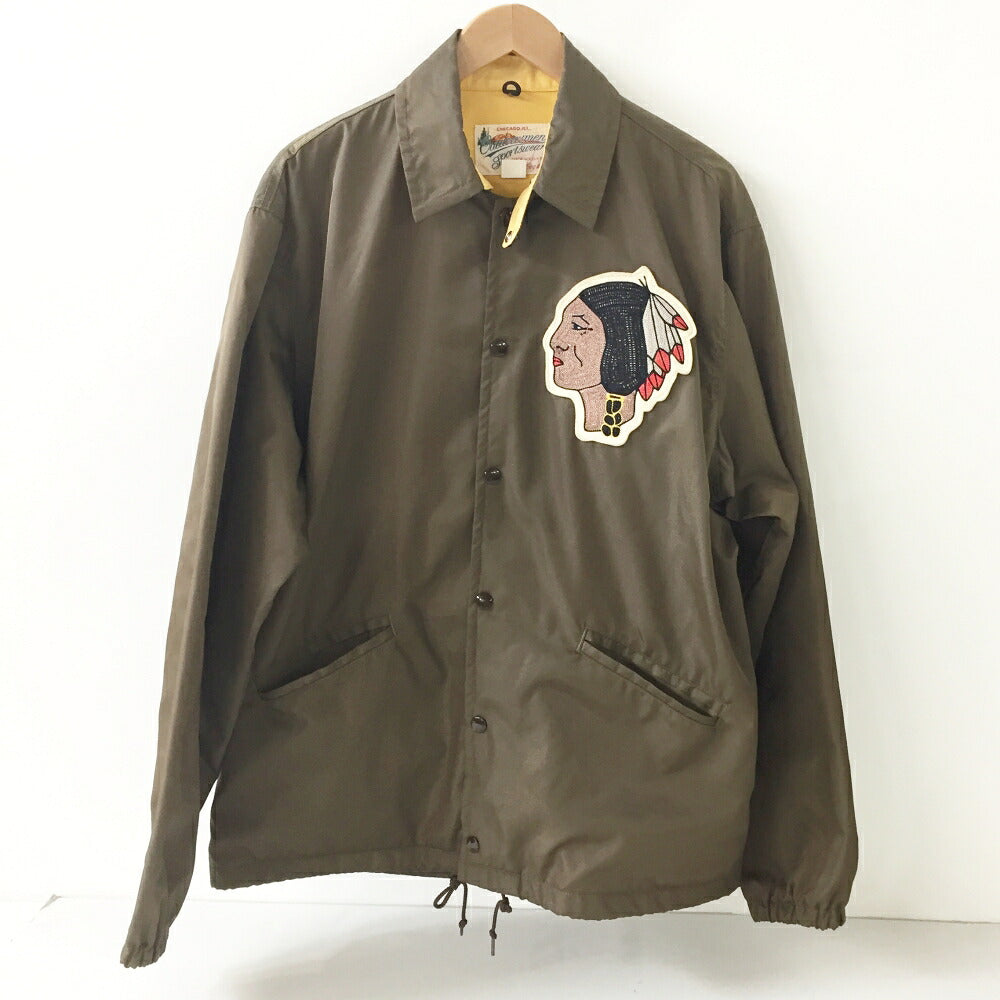 REAL McCOY'S Joe McCoy Indian Coach Jacket Brown Size L