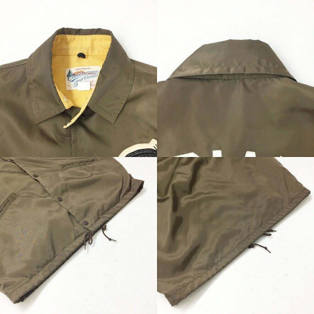 REAL McCOY'S Joe McCoy Indian Coach Jacket Brown Size L