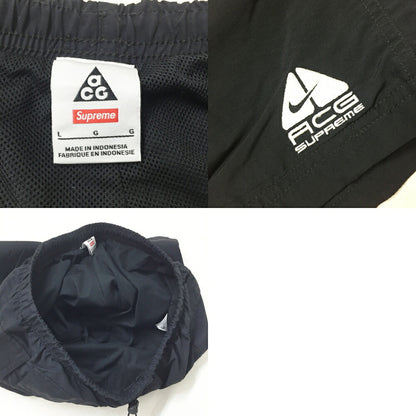 Supreme x Nike ACG Nylon Trail Shorts Black Size L