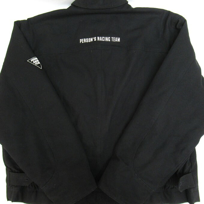 PERSON'S RACING TEAM Patch Jacket Black Size XXL