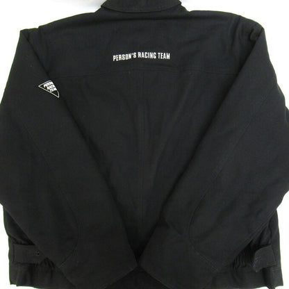 PERSON'S RACING TEAM Patch Jacket Black Size XXL