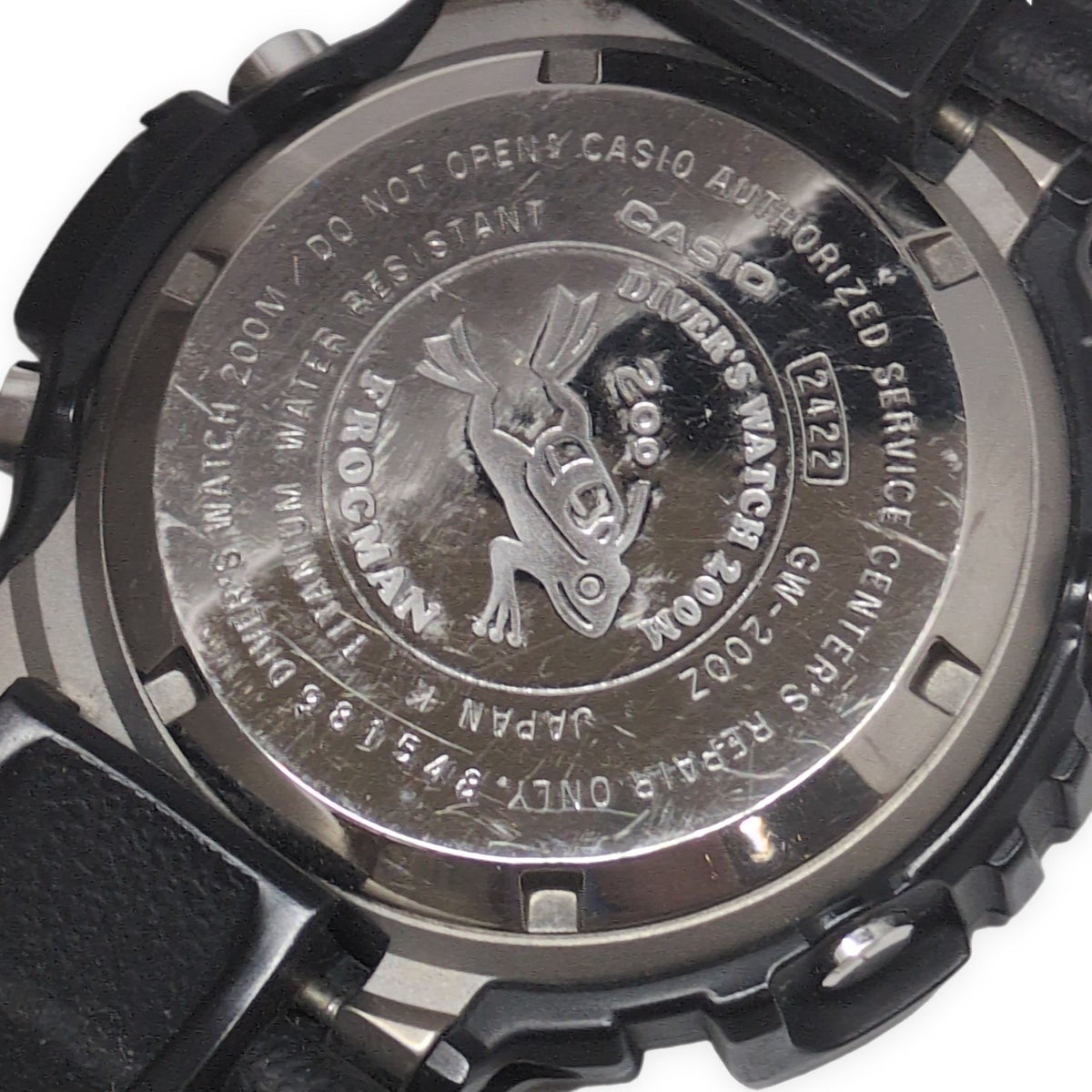 Casio G-SHOCK GW-200Z-1 FROGMAN Final ONE SIZE Size ONE SIZE