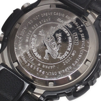 Casio G-SHOCK GW-200Z-1 FROGMAN Final ONE SIZE Size ONE SIZE