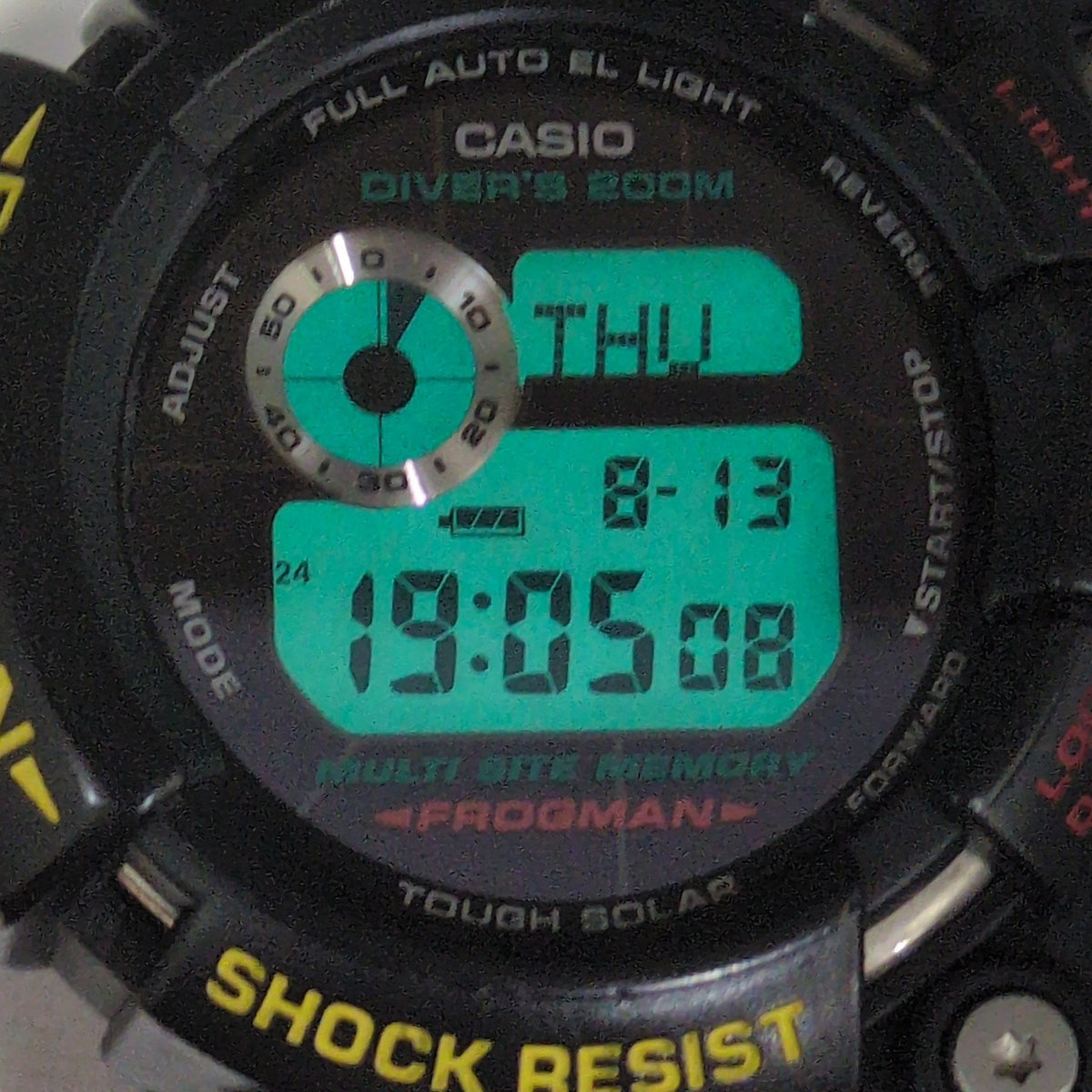 Casio G-SHOCK GW-200Z-1 FROGMAN Final ONE SIZE Size ONE SIZE