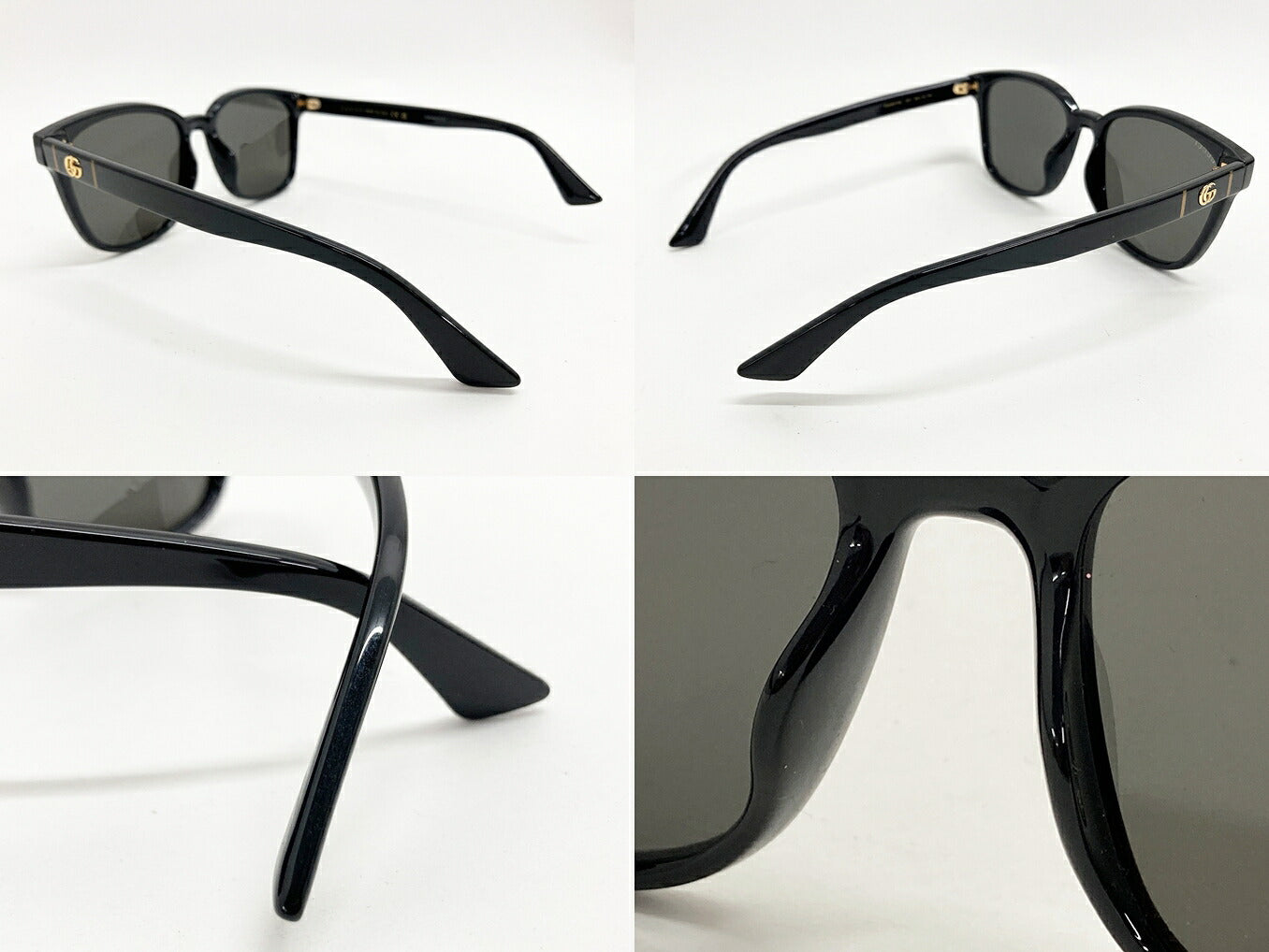 GUCCI GG0637SK Black Dark Gray Lens Sunglasses Size 56
