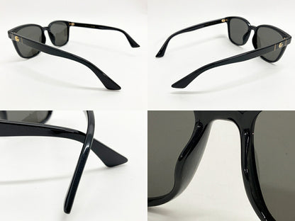 GUCCI GG0637SK Black Dark Gray Lens Sunglasses Size 56