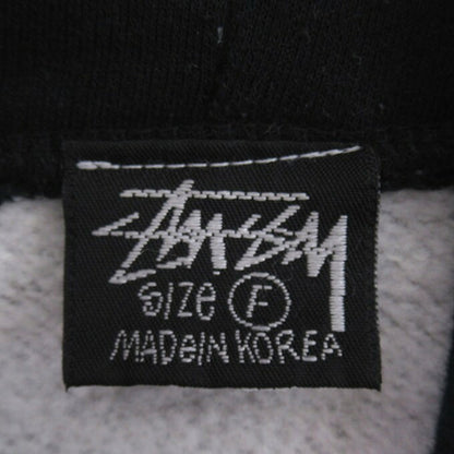 STUSSY 90s Big Ass Gear Donky Pullover Hoodie Gray Size FREE