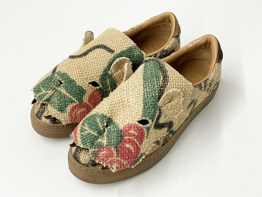 Vivienne Westwood Tiger Slip-On Shoes Brown Size EU 42