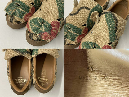 Vivienne Westwood Tiger Slip-On Shoes Brown Size EU 42