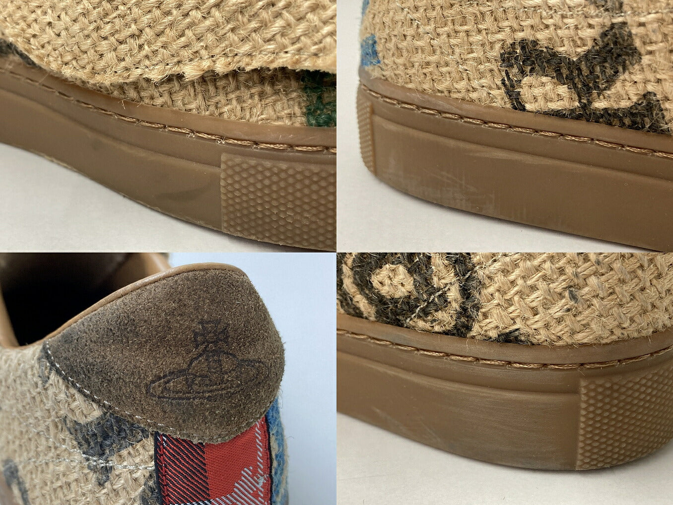 Vivienne Westwood Tiger Slip-On Shoes Brown Size EU 42