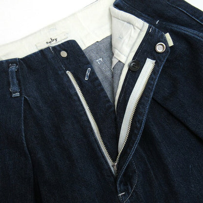 saby Tuck Baggy 11oz Indigo Denim Size 2