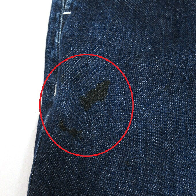 saby Tuck Baggy 11oz Indigo Denim Size 2