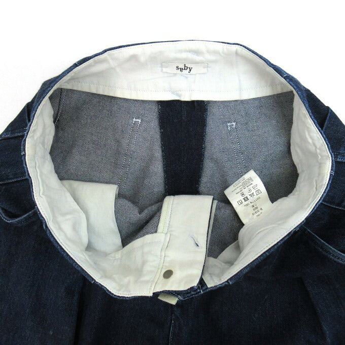 saby Tuck Baggy 11oz Indigo Denim Size 2