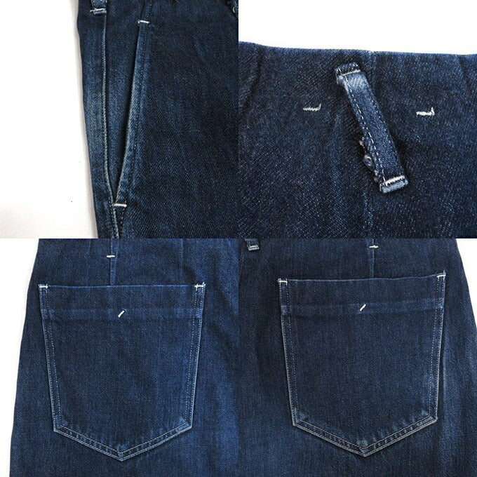 saby Tuck Baggy 11oz Indigo Denim Size 2