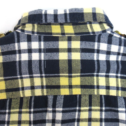 Rafu x MIYAGIHIDETAKA Remake Shirt Yellow/Navy Size FREE