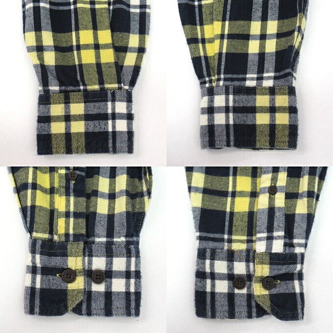 Rafu x MIYAGIHIDETAKA Remake Shirt Yellow/Navy Size FREE