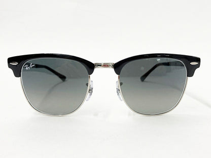 Ray-Ban CLUBMASTER METAL RB3716 Silver Sunglasses Size 51