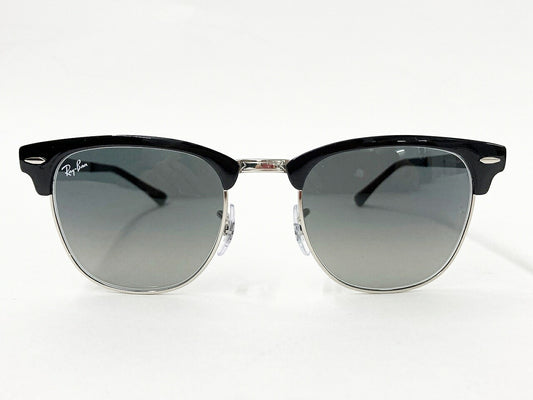 Ray-Ban CLUBMASTER METAL RB3716 Silver Sunglasses Size 51