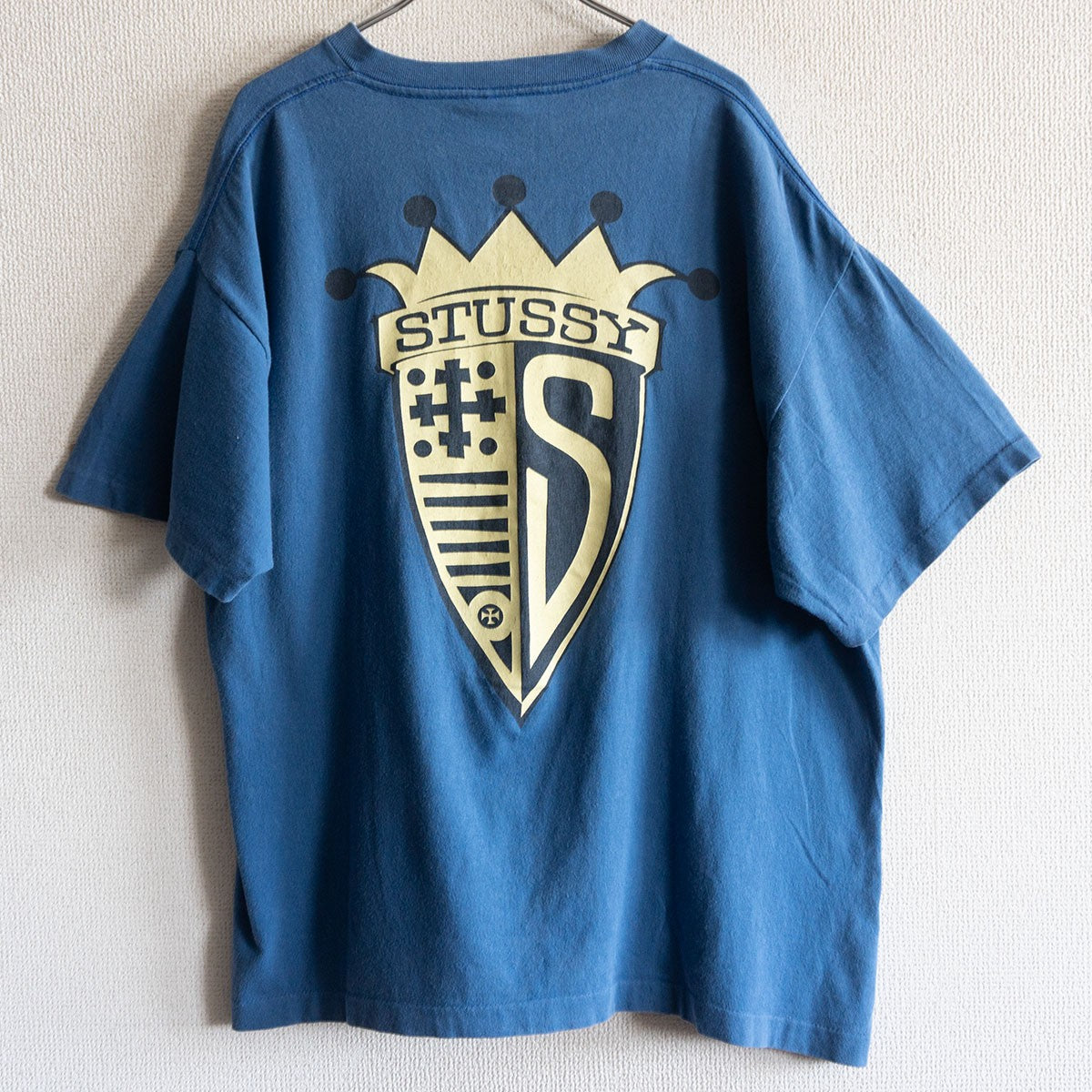Stussy 80S Double-sided print T-shirt Size XL