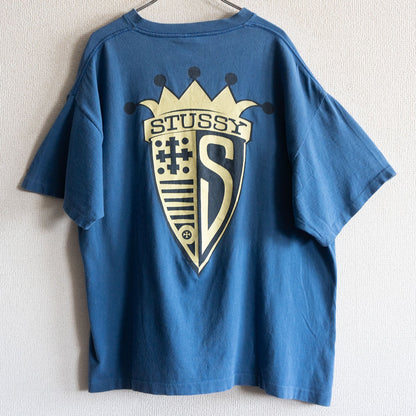 Stussy 80S Double-sided print T-shirt Size XL